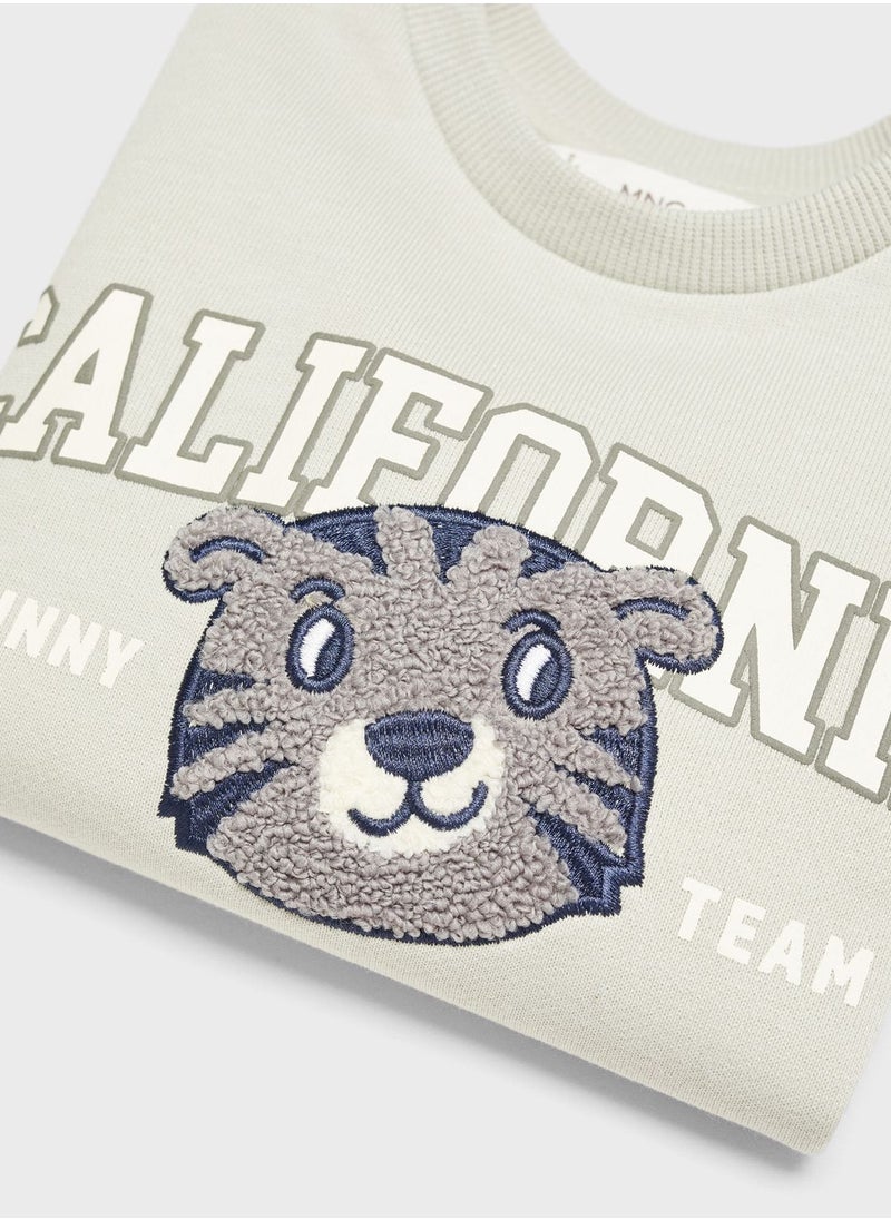 MANGO - Infant California Sweatshirt - Image 1