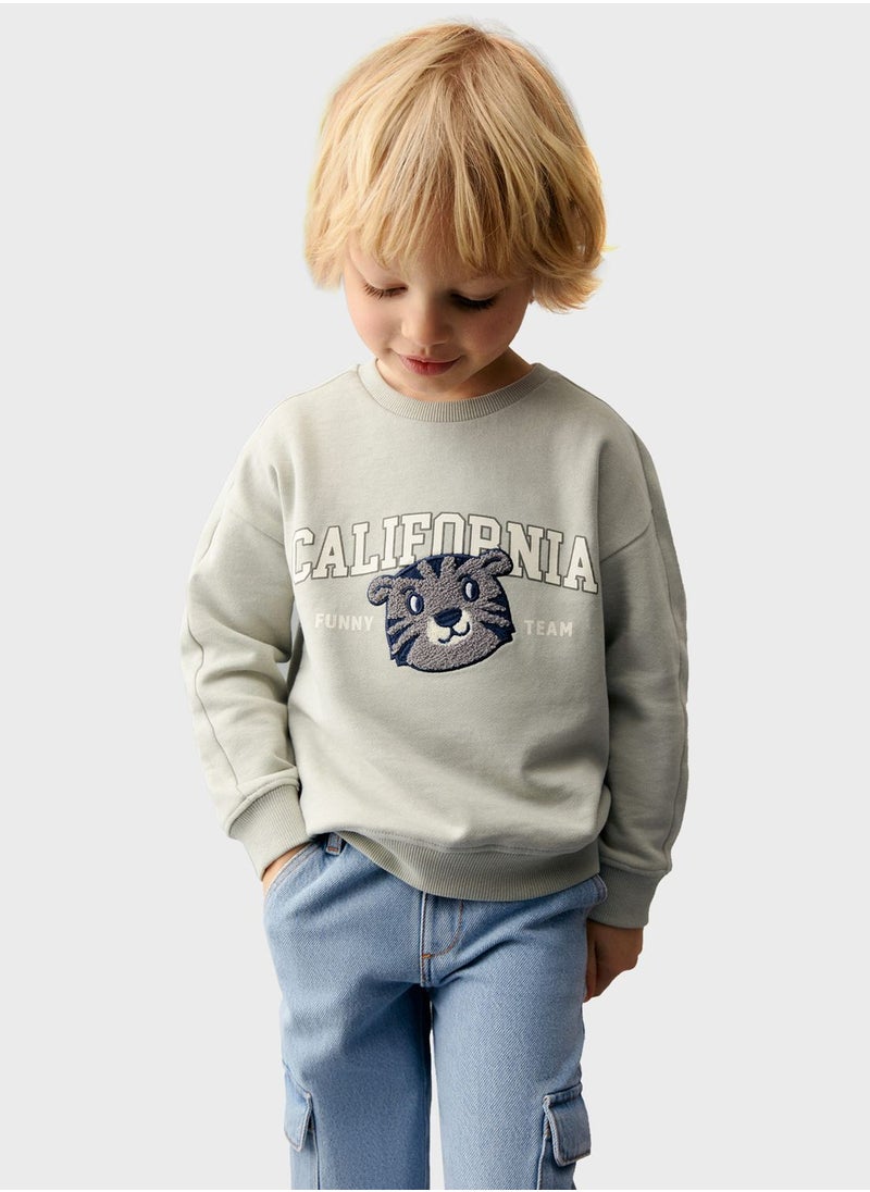 MANGO - Infant California Sweatshirt - Image 1
