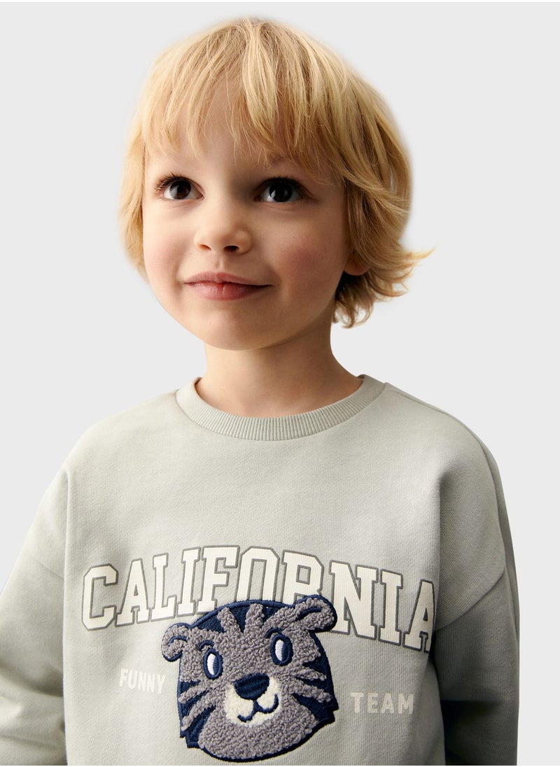 MANGO - Infant California Sweatshirt - Image 1