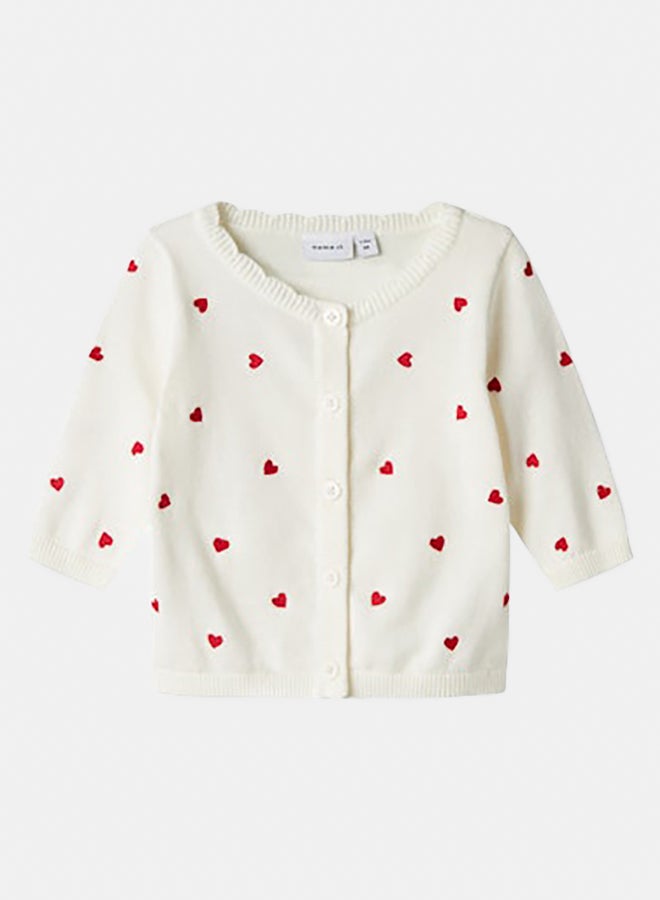 NAME IT Name It Babies Girls Fisilly Knit Cardigan  - Image 1