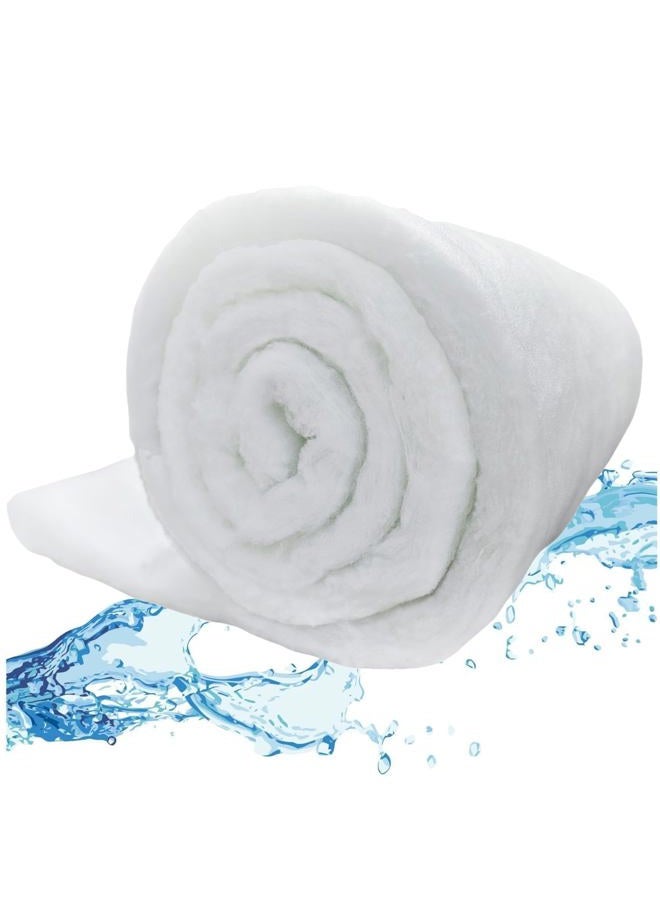 sunjojo Aquarium Filter Media, Newly Premium Filter Pads for Aquarium, 39x11.8inch,Aquarium Filter Floss for Fish Tank Sponge Pad Foam Filter Accessories for Pond - Image 1