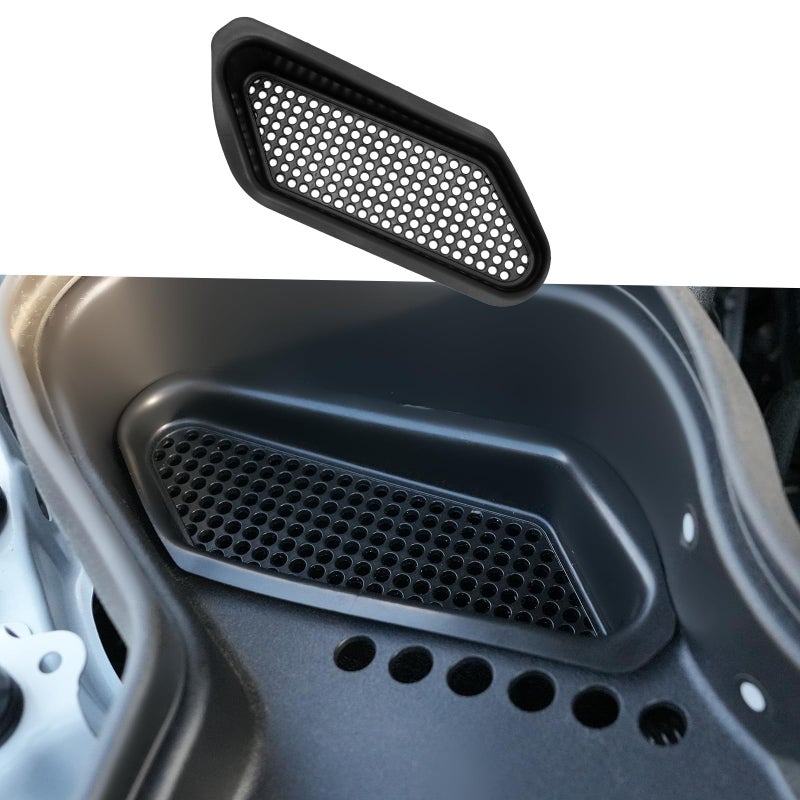 Zekzoop Air Intake Scoop Filter Compatible with 2025 2026 Toyota 4Runner 2024 2025 2026 Toyota Tacoma Air Flow Intake Grille Trim Hood Filter Vent Protector Engine Dust Cover for 4 Runner Accessories - Image 3