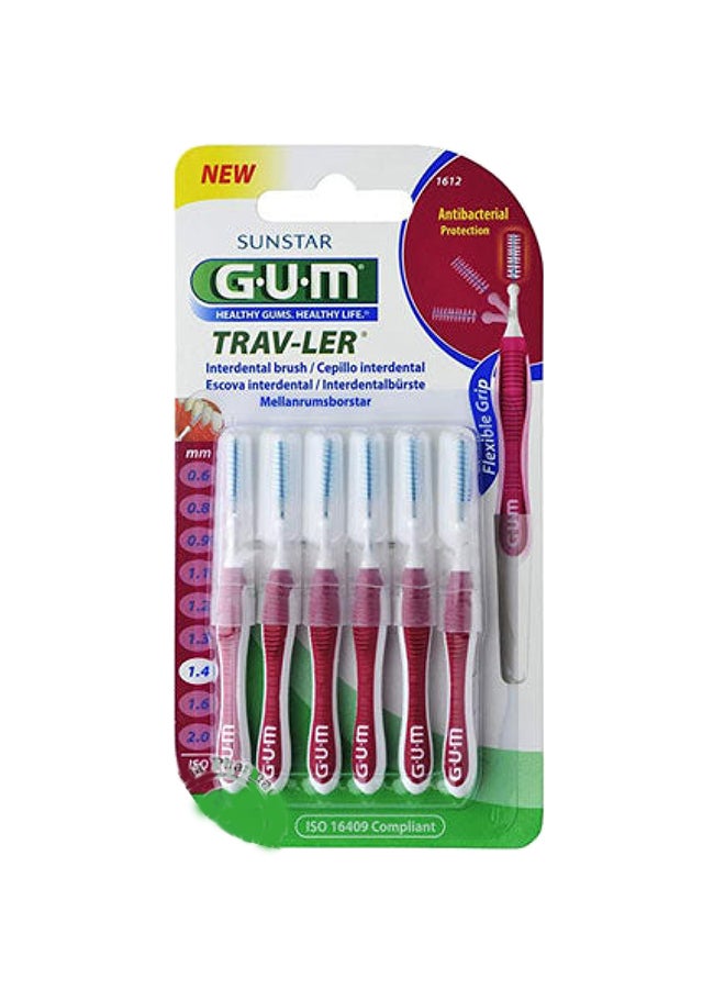 Butler Gum Trav-Ler 1.4Mm Inter-Dental Brushes - 1612