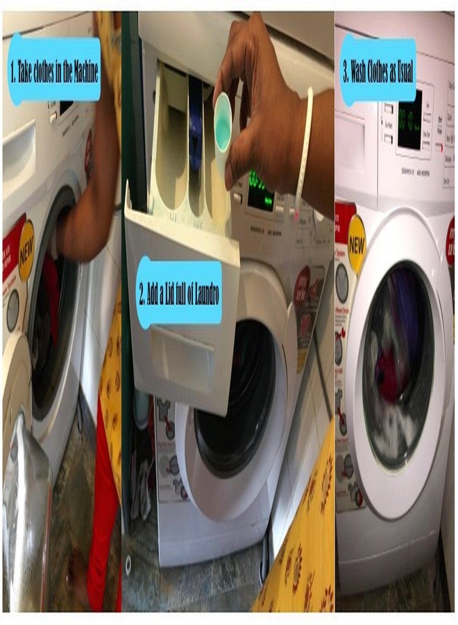 CERO ® LAUNDRO High Lather Laundry Liquid Detergent Soap (1 Lit - Image 4