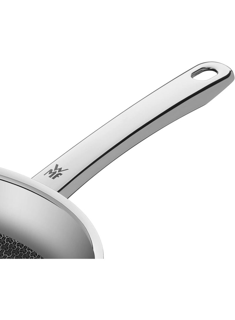 دبليو إم إف مقلاة بروفي ريزيست للطهي بالحث الحراري، بمقبض من الفولاذ المقاوم للصدأ، طولها 28 سم - Image 4