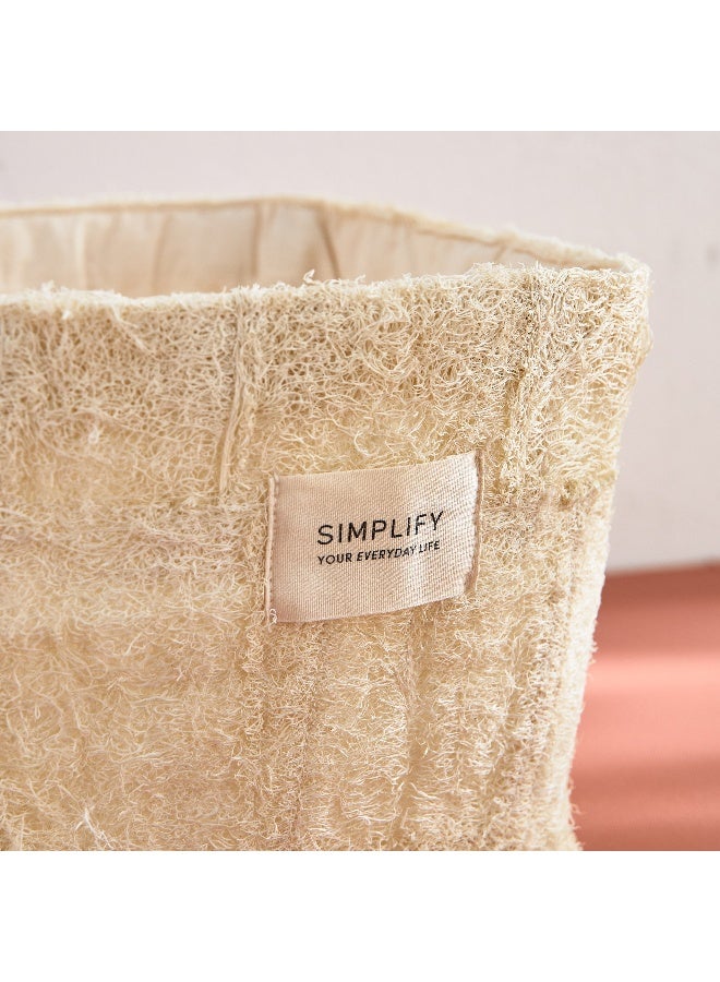 Home Box Bella Luffa Box Planter with Wooden Tag - 14x14x11 cm  - Image 3