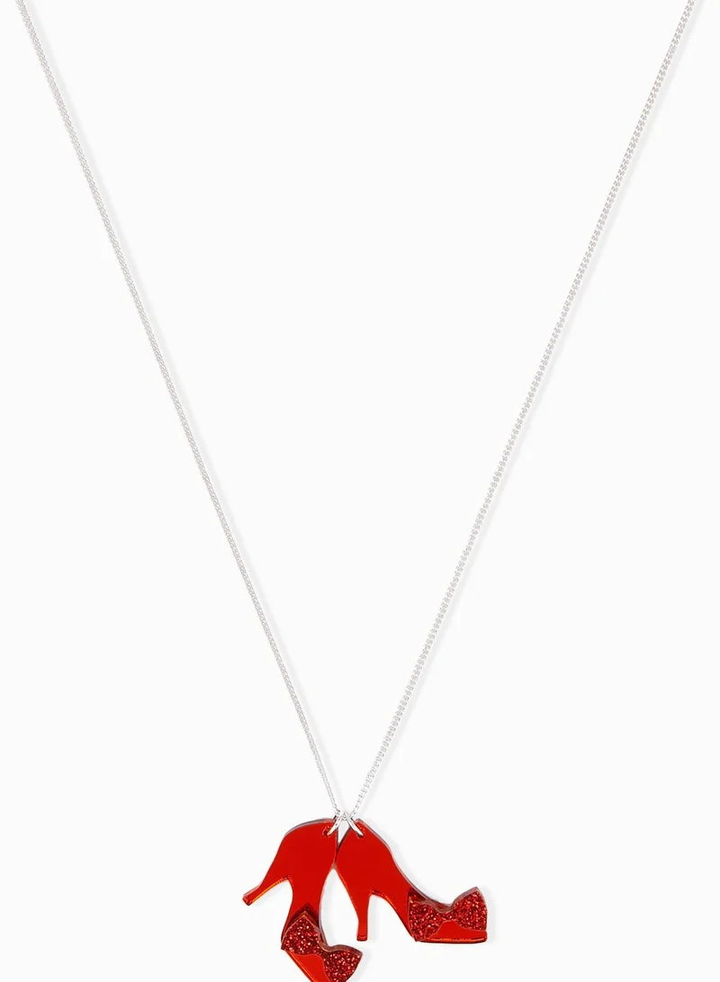 Tatty Devine Ruby Slippers Necklace
