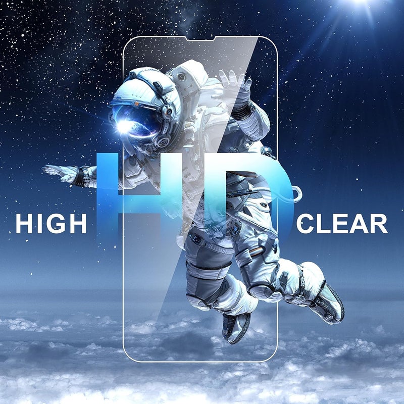 ImpactStrong 3-Pack Shatterproof Tempered Glass Screen Protector for iPhone 13 Mini [Easy Installation Frame] [Bubble Free] [9H Hardness] [Full Coverage] Case Friendly, 5.4 Inch - Image 3