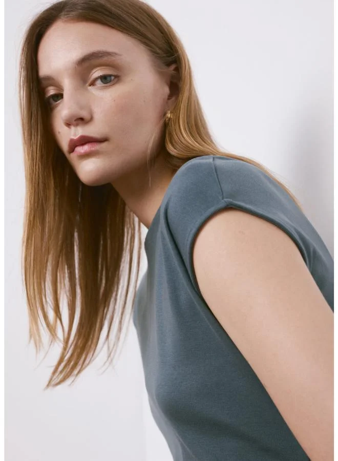 Mango  Midi-dress with draped detail for Women | Best Price UAE
