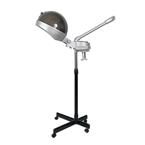 Qtavia 2-in-1 Facial Steamer and Hair Steamer Face Sauna Humidifier Hot Mist Moisturizing for SPA Skin Care Salon Beauty Barber Equipment (Black)1008 multi color stemer for home - Image 2