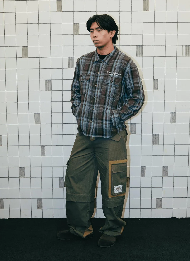 Flashmobnation FM Studio Flannel Overshirt