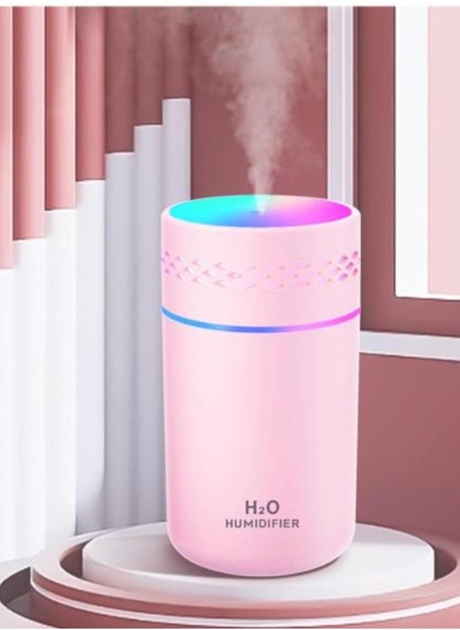 Executive LLC Car Humidifier Diffuser 260ml Type-C Essential Oil Aromatherapy Diffuser with Colorful Light Cool Mist Air Humidifier Car Air Purifier USB Quiet for Car Plants Home  - Image 1