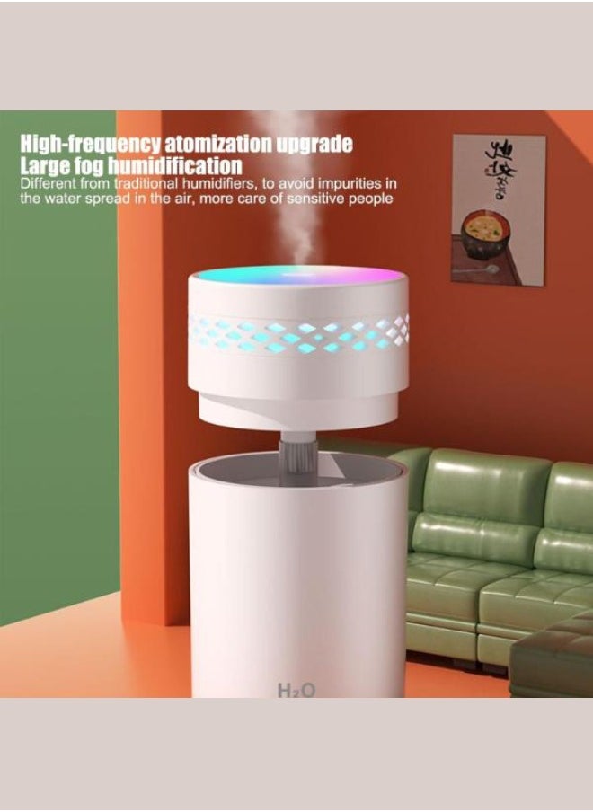 Executive LLC Car Humidifier Diffuser 260ml Type-C Essential Oil Aromatherapy Diffuser with Colorful Light Cool Mist Air Humidifier Car Air Purifier USB Quiet for Car Plants Home  - Image 3
