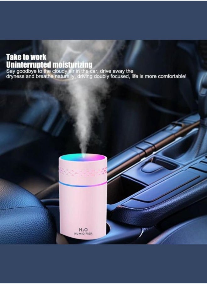 Executive LLC Car Humidifier Diffuser 260ml Type-C Essential Oil Aromatherapy Diffuser with Colorful Light Cool Mist Air Humidifier Car Air Purifier USB Quiet for Car Plants Home  - Image 5