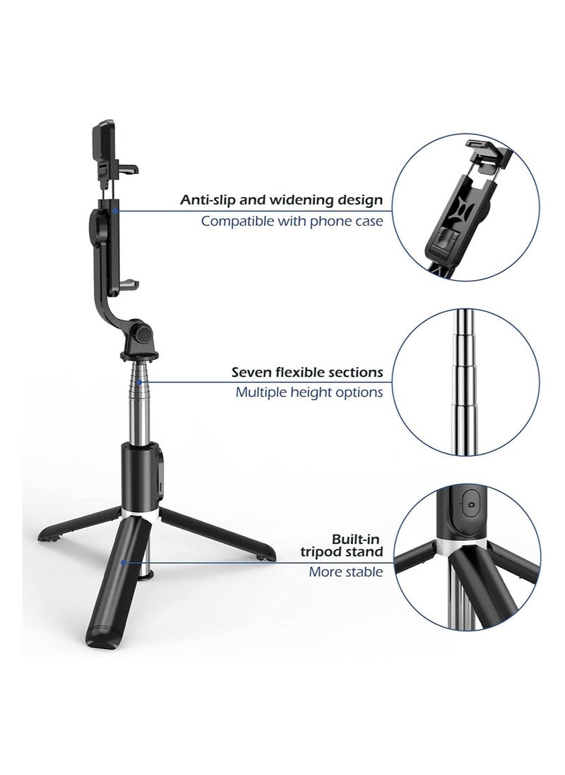 Raxoom L08 Selfie Tripod Stick Stand For iPhone And Smart Andriod Mobile  - Image 2