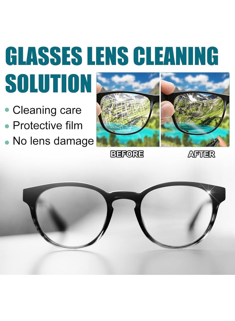 JUE-FISH Lens Scratch Remover Spray - 100ml Eye Glasses Lens Cleaner, Glasses Lens Scratch Repair, Eye Glass Windshield Glass Repair Liquid, Screen and Eyeglass Cleaner, for Screen Cleaner Tools - Image 4
