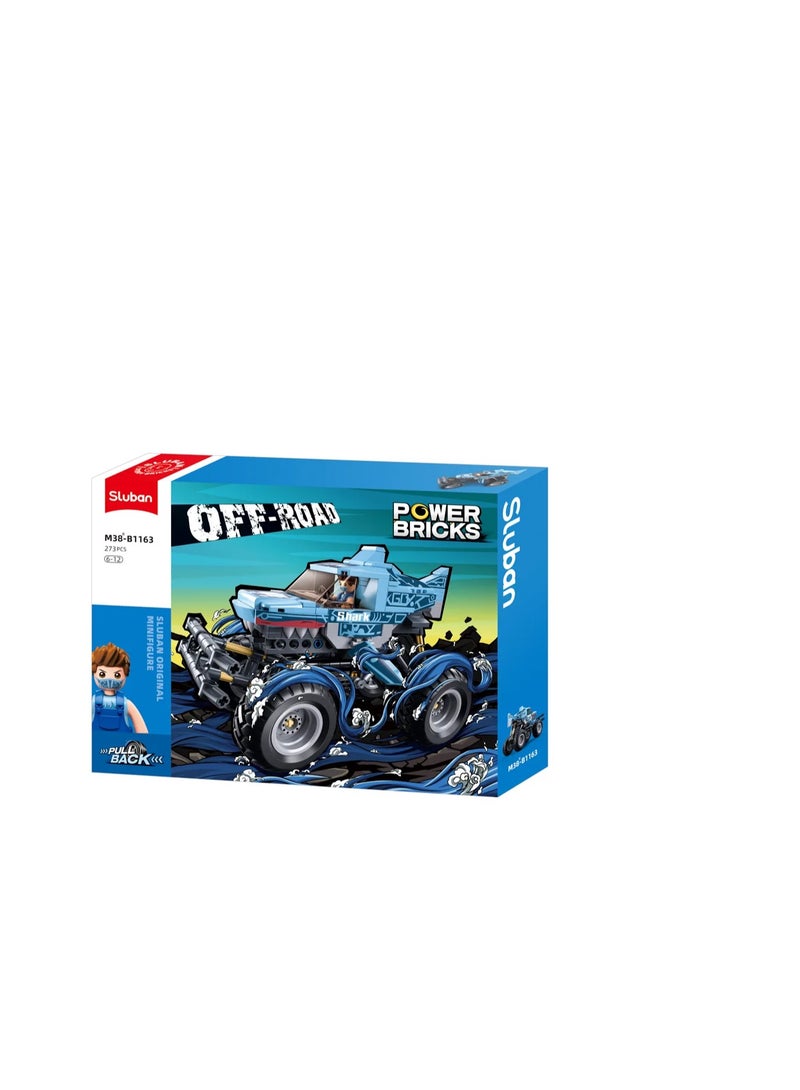 سلوبان - لعبة مكعبات بناء سيارة دفع رباعي للقرش