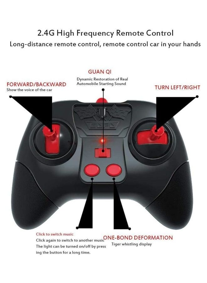 Loquat Gesture Sensing Remote Control Stunt Car With Four-Wheel Drive - Image 4