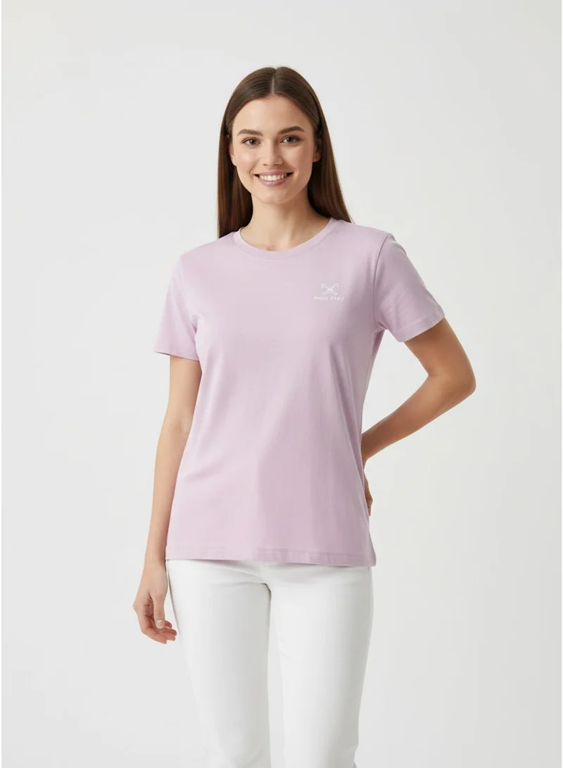 Polo Play Girls Graphic T-shirt -LILAC