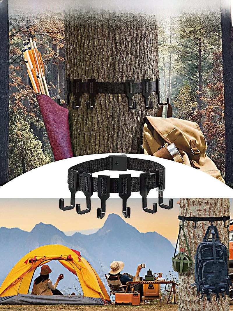 Cross Border Tree Hook Outdoor Camping Tree Hook Webbing Hook Tree Equipment Hook Outdoor Use Hook(Army Green) - Image 3