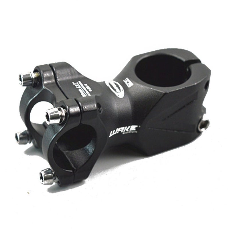 WAKE 25.4 Stem 60mm Bike Stem Wake Mountain Bike Stem Short Handlebar Stem for Most Bicycle, Road Bike, MTB, BMX, Fixie Gear, Cycling (Aluminum Alloy, Black) - Image 3