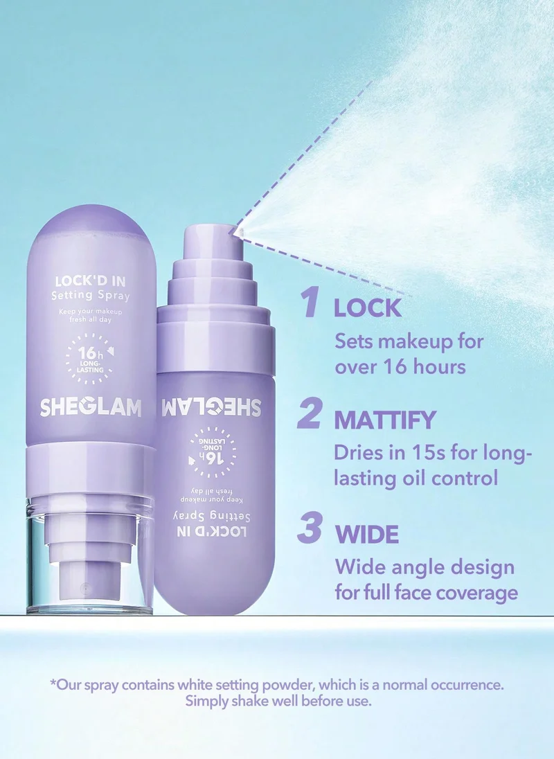 SHEGLAM Sheglam Lock'D In Setting Spray