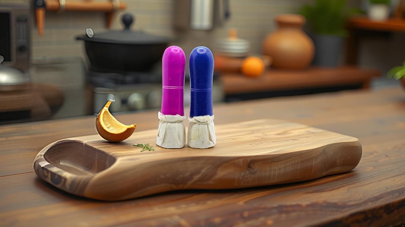 PRAGANIYA Wooden Oil Spreader1 nos for Dosa Tawa and Fry Pan, Wooden Oil Dispenser Brush Random Colour with 10 Replacement Cloth (Pack of 2) - Image 5
