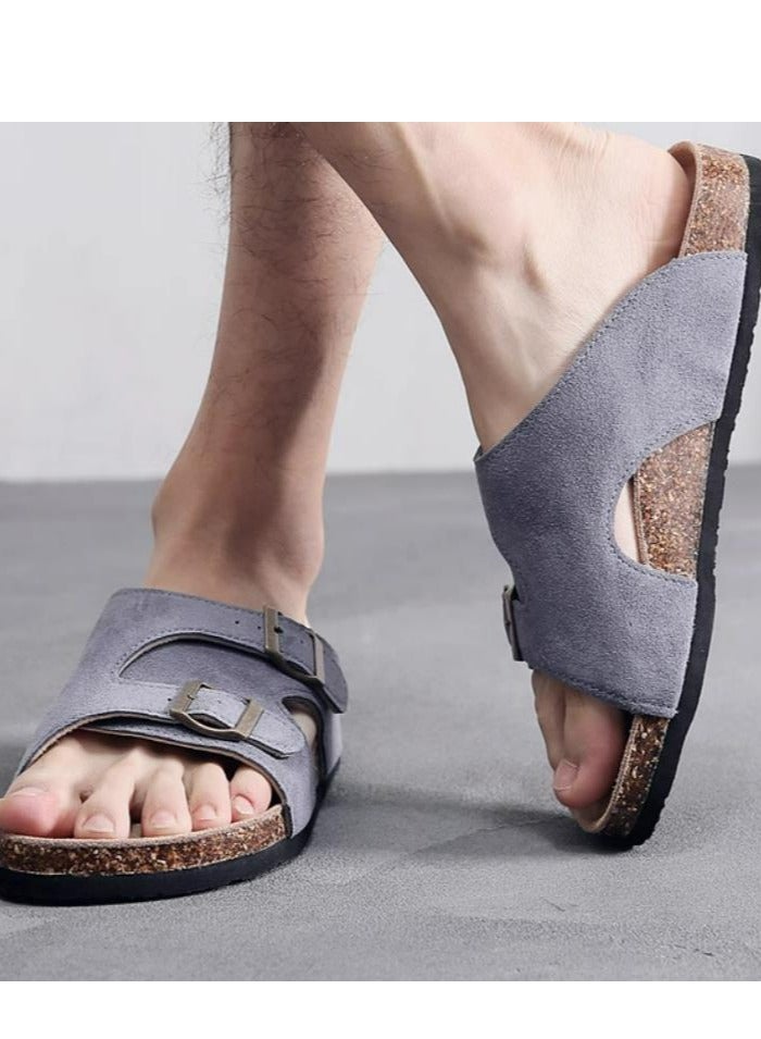 Men's Cork Slippers  Beach Slippers - Image 1