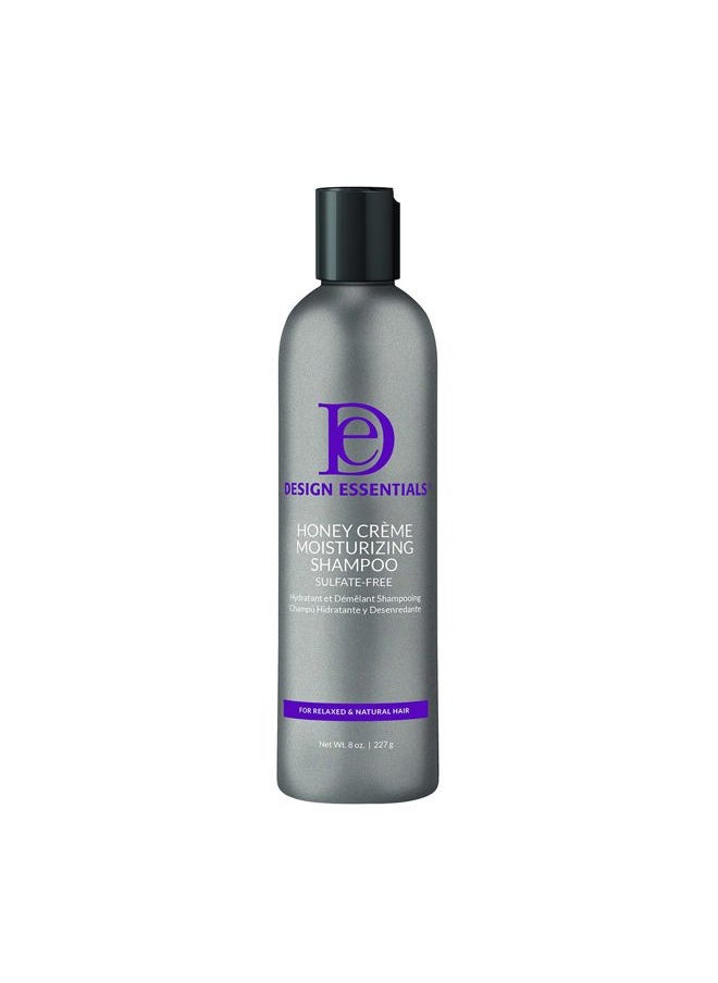 Design Essentials Honey Creme Moisture Retention Super Detangling Conditioning Shampoo, Sulfate Free for Moisturizing and Strengthening Hair, 8 Fl Oz (Pack of 1)  - Image 1