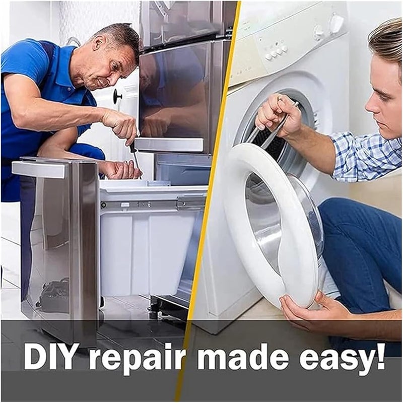 قطع غيار صمام دخول غسالة سامسونج DC62 00233B متوافق مع WD90K5410OX WD70J5430AW 1 قطعة - Image 5