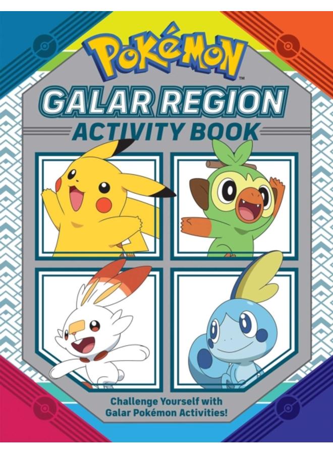 Pokemon Official Galar Region Activity Book