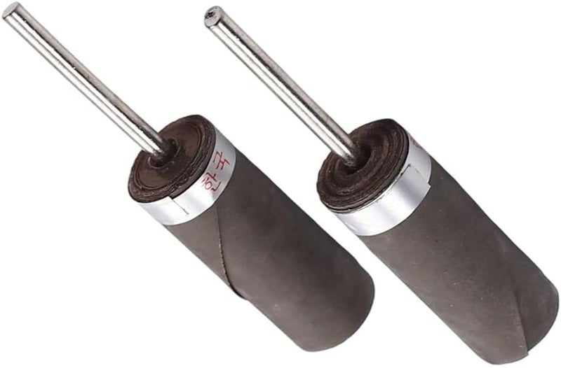 Utoolmart Sandpaper Sticks Cylinder Abrasive Polishing Grinding Mounted Point 400 Grits 2 Pcs - Image 4