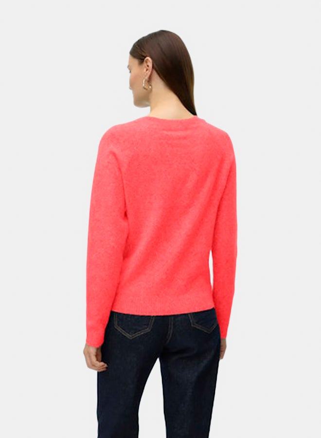 VERO MODA VERO MODA Womens Doffy Longsleeve O-Neck Blouse  - Image 5