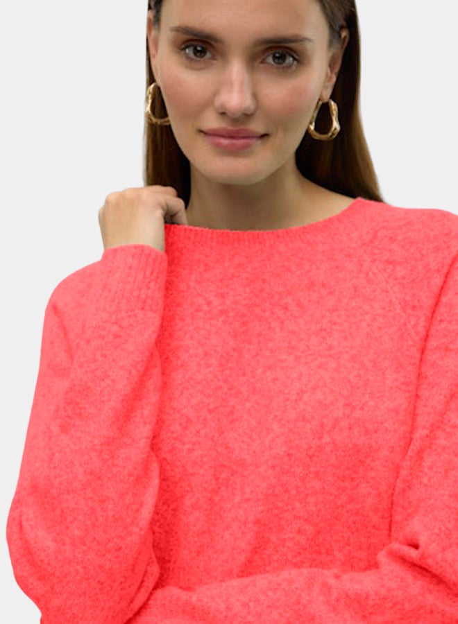 VERO MODA VERO MODA Womens Doffy Longsleeve O-Neck Blouse  - Image 4