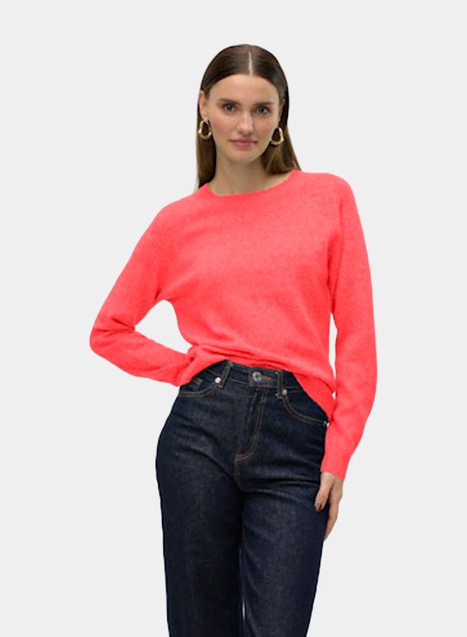 VERO MODA VERO MODA Womens Doffy Longsleeve O-Neck Blouse  - Image 2