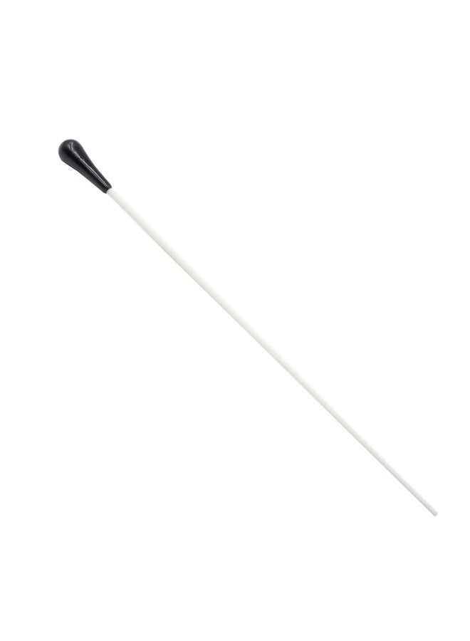 2 Pcs 15" Conducting Baton, Pear Shaped ABS Handle, Black - Image 3