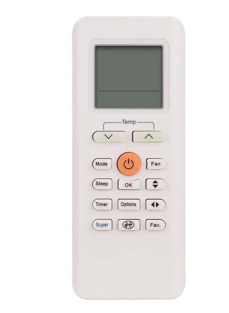 ELTRAZONE RG70ABGEF New Replacement Remote Control fit for Midea Air Conditioner AC Remote Control RG70E/BGEF RG70E BGEF  - Image 2