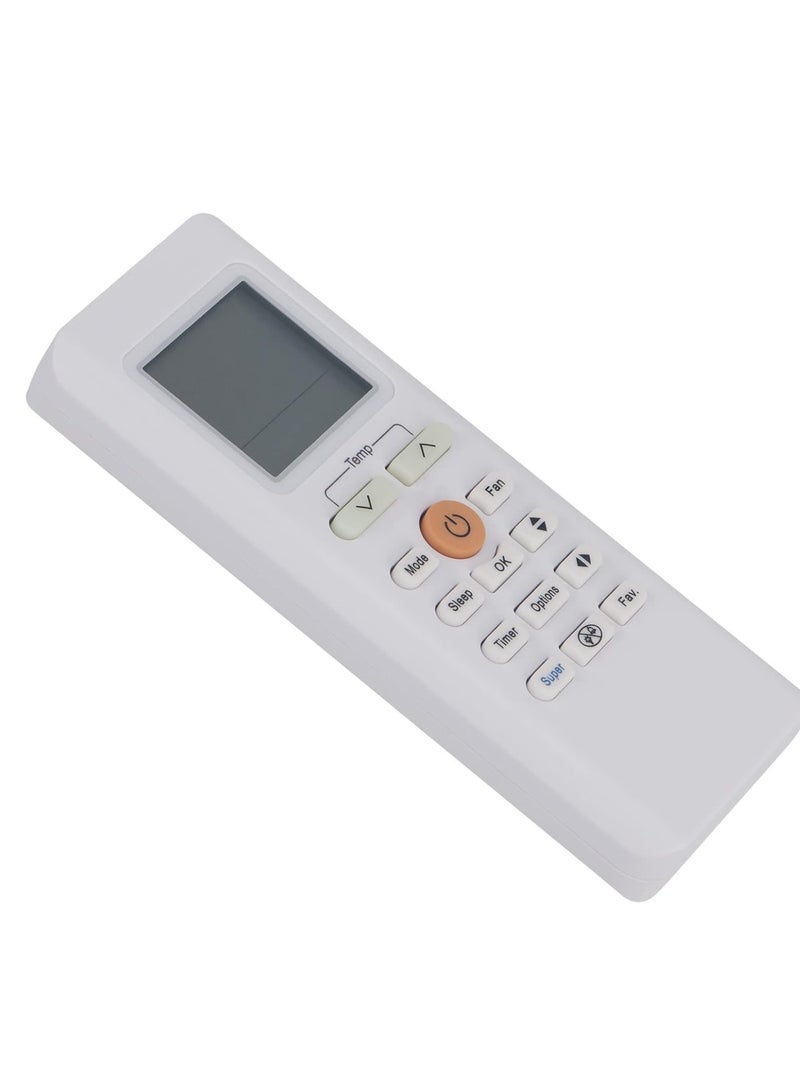 ELTRAZONE RG70ABGEF New Replacement Remote Control fit for Midea Air Conditioner AC Remote Control RG70E/BGEF RG70E BGEF  - Image 3