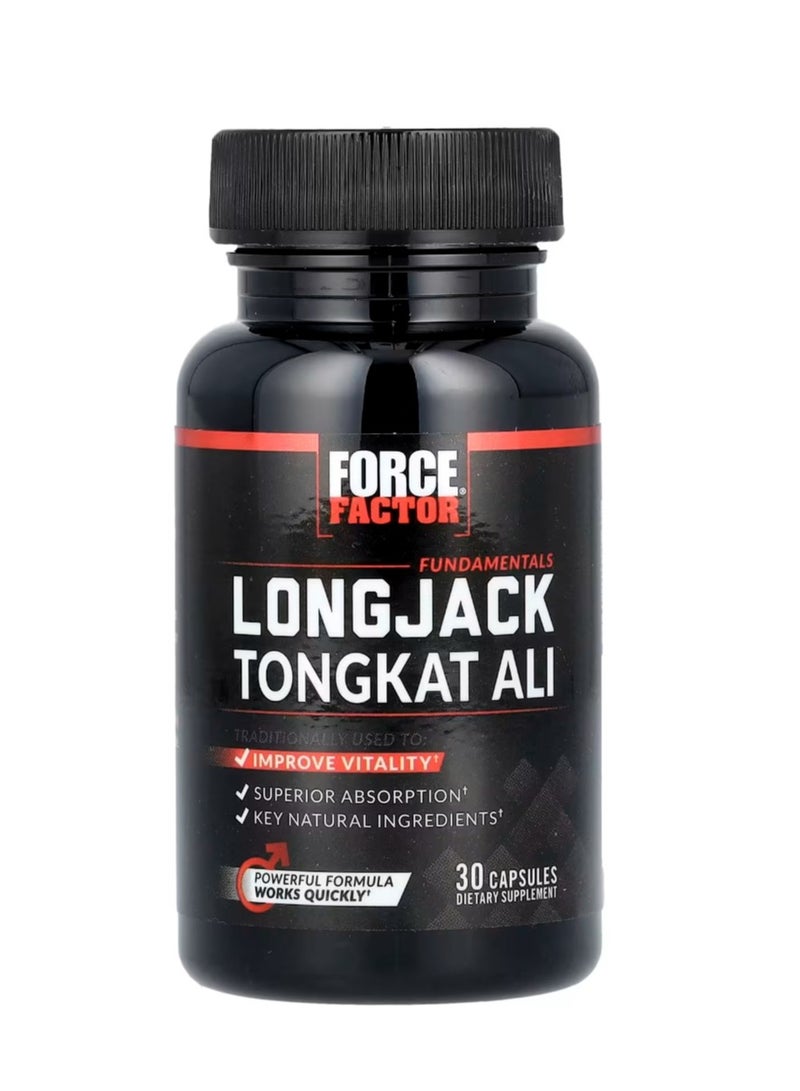 Force Factor Longjack Tongkat Ali 30 Capsules - Image 2