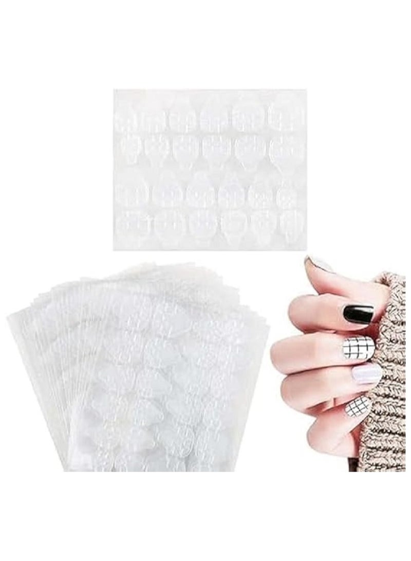 دابل فيس لاصق اظافر يد وقدم 24 لاصقه تدوم ع الاظافر طوال اليوم ولا تتاثر بالماء - Image 1
