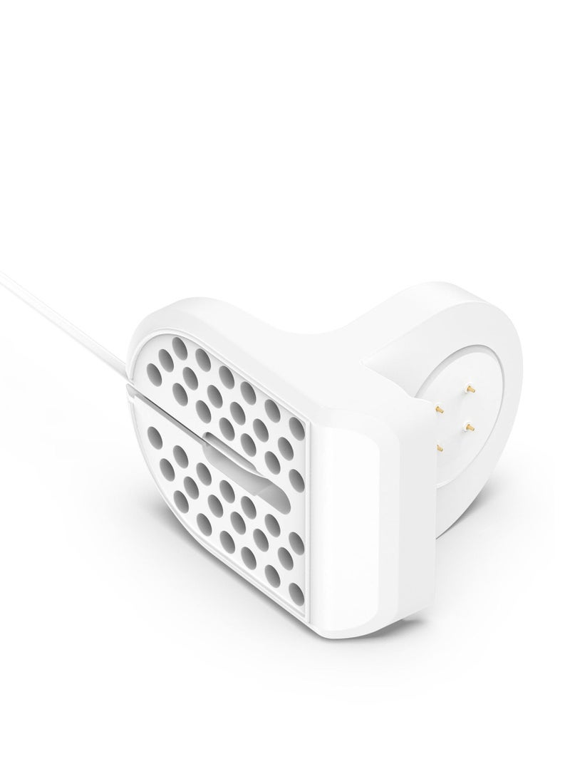 Generic - Charger Dock Compatible with Google Pixel Watch 2 Portable Silicone Stand Charging Station for Google Pixel Watch 2 Accessories (White) - Image 1