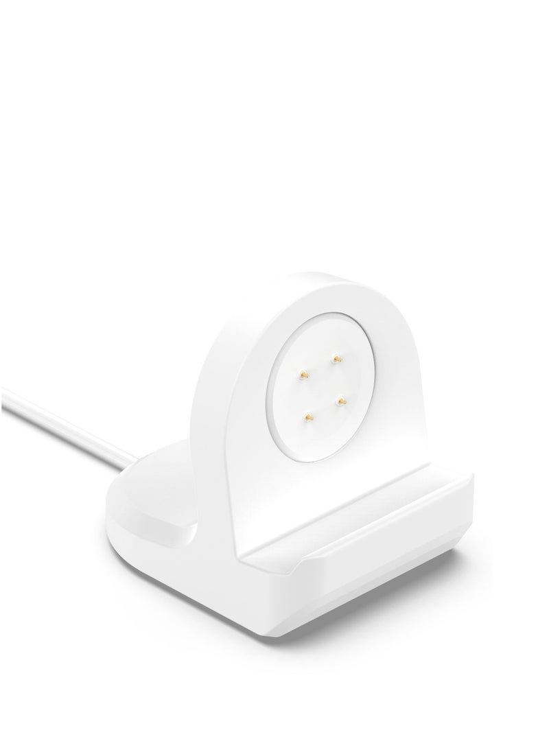 Generic - Charger Dock Compatible with Google Pixel Watch 2 Portable Silicone Stand Charging Station for Google Pixel Watch 2 Accessories (White) - Image 1