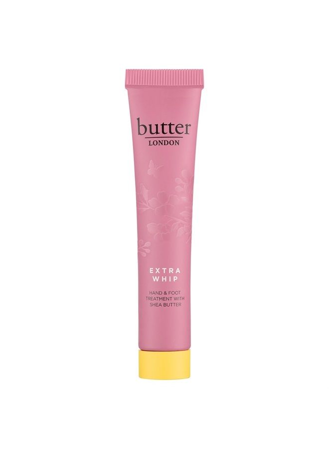 butter LONDON Extra Whip Hand & Foot Treatment, Shea & Cocoa Butter, Helps Hydrate & Restore Dry Skin, Helps Firm Skin's Appearance, Vegan, Cruelty & Paraben Free  - Image 1