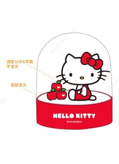Miniso MINISO Hello Kitty Apple Collection Night Light, Cute and Functional Night Light for Kids, Ideal for Bedroom Decor and Soft Lighting 