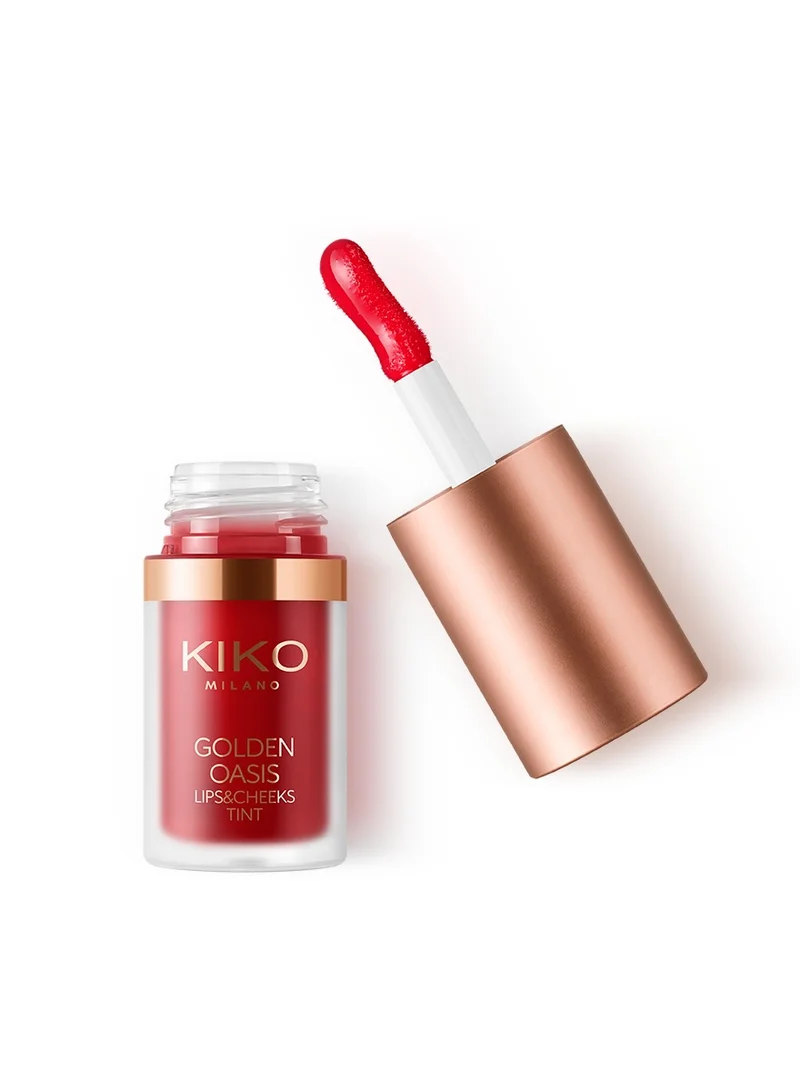 KIKO MILANO GOLDEN OASIS LIPS & CHEECK TINT - 02 Think Pink
