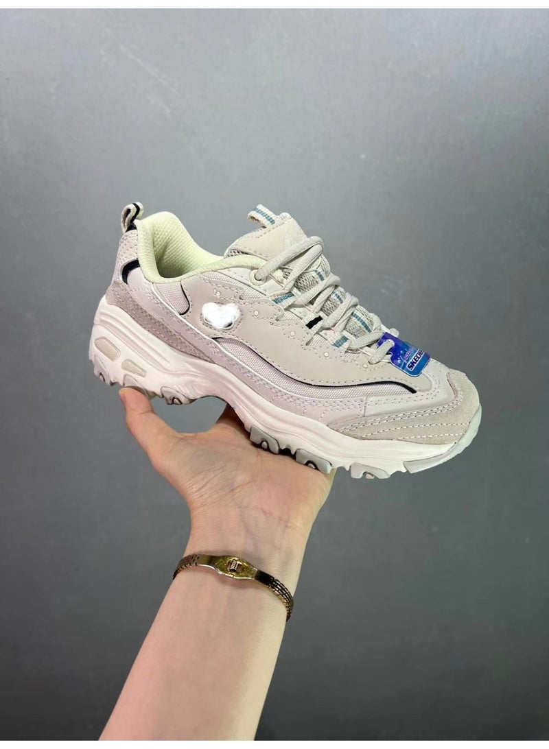 KUYING New Spring And Summer Breathable Classic Thick Sole Heightening Casual Sports Shoes