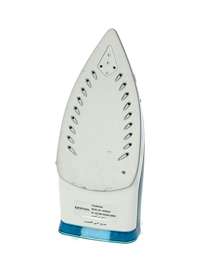 KRYPTON Steam Iron 2000W 200 W KNSI6053 Blue/White - Image 2