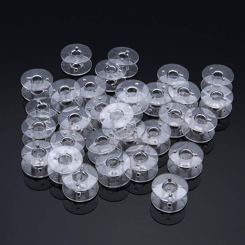 XUKEKOY 30Pack Plastic Sewing Machine Bobbins for Brother - Image 4