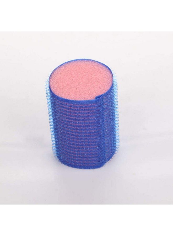 Uonlytech مجموعة 8 قطع من اسفنجات الشعر لعمل التجاعيد، رولز شعر ذاتية الالتصاق، أدوات تصفيف الشعر للنساء والفتيات ذوات الشعر الطويل باللون الأزرق - Image 5