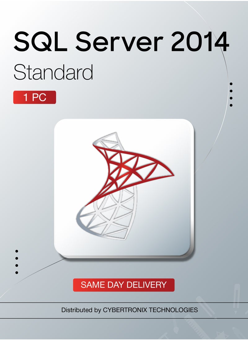 Office SQL Server 2014 Standard 1PC | Digital License | Same-Day Delivery 